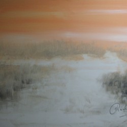 Der Sandweg       2010 Acryl          70x100