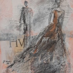 Das Fest  2009  Acryl  50x40