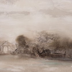 Kotten am Waldrand 2017  50x100