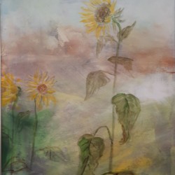 Sonnenblumen  2020  Acryl  80x60
