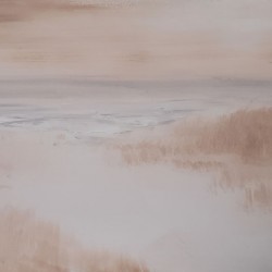 Strandweg  2013  Acryl  50x100