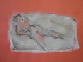 liegender Akt  2002  Acryl  42x58